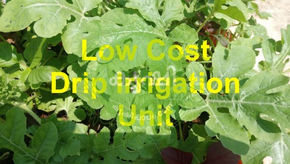 Low cost drip irrigation unit Low cost drip irrigation unit