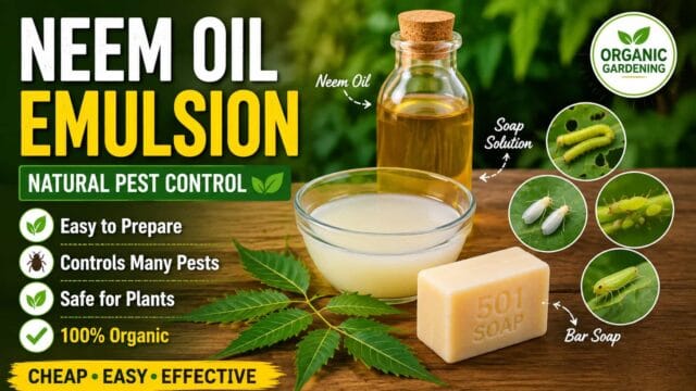 Neem Oil Emulsion – How to Prepare and Use It for Organic Pest Control Neem Oil Emulsion – How to Prepare and Use It for Organic Pest Control