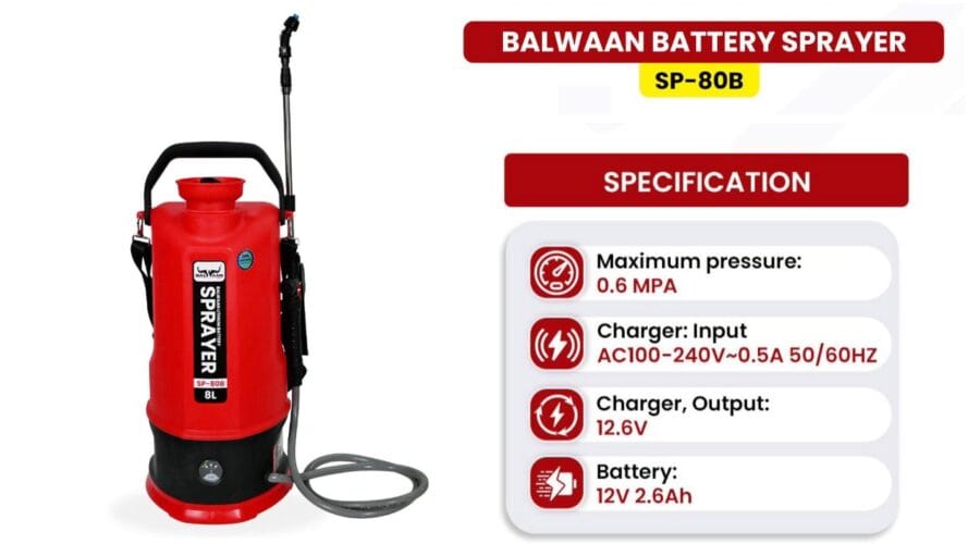 Balwaan SP-80B Battery Sprayer