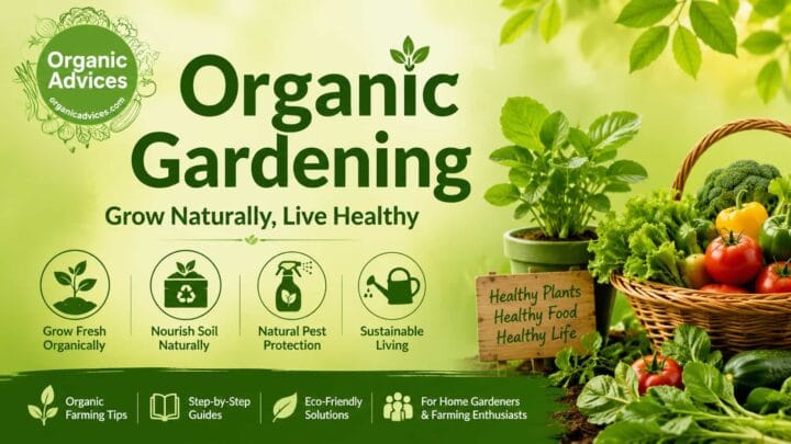 About OrganicAdvices.com – Your Guide to Organic Gardening & Sustainable Farming