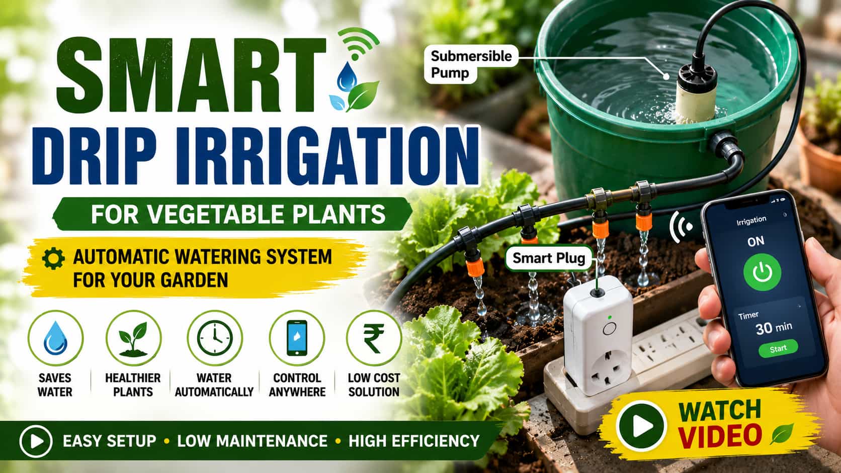 Smart Irrigation for Terrace Garden Smart Irrigation for Terrace Garden