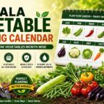 🥕 Vegetable Planting Calendar in Kerala – Best Time to Grow Vegetables at Home