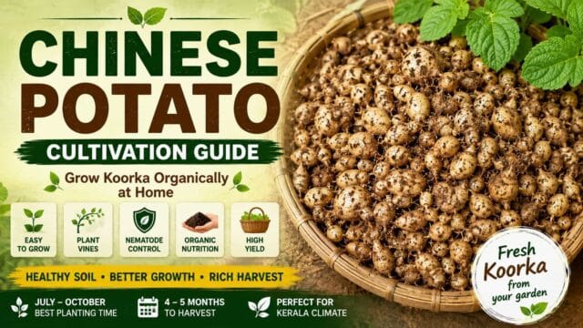 Chinese Potato Cultivation Using Organic Methods โ Complete Koorka Growing Guide Chinese Potato Cultivation Using Organic Methods โ Complete Koorka Growing Guide