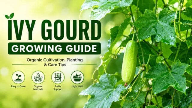 Ivy Gourd Growing Guide – Organic Cultivation, Planting Methods and Care Tips Ivy Gourd Growing Guide – Organic Cultivation, Planting Methods and Care Tips