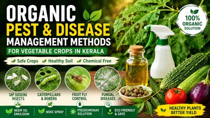 Organic Pest and Disease Management Methods for Vegetable Crops in Kerala Organic Pest and Disease Management Methods for Vegetable Crops in Kerala